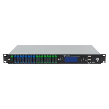 Оптический усилитель VERMAX для сетей КТВ, 1 вход, 16*21dBm выход, CWDM 1310/1490/1550, 1U Оптический усилитель VERMAX для сетей КТВ, 1 вход, 16*21dBm выход, CWDM 1310/1490/1550, 1U